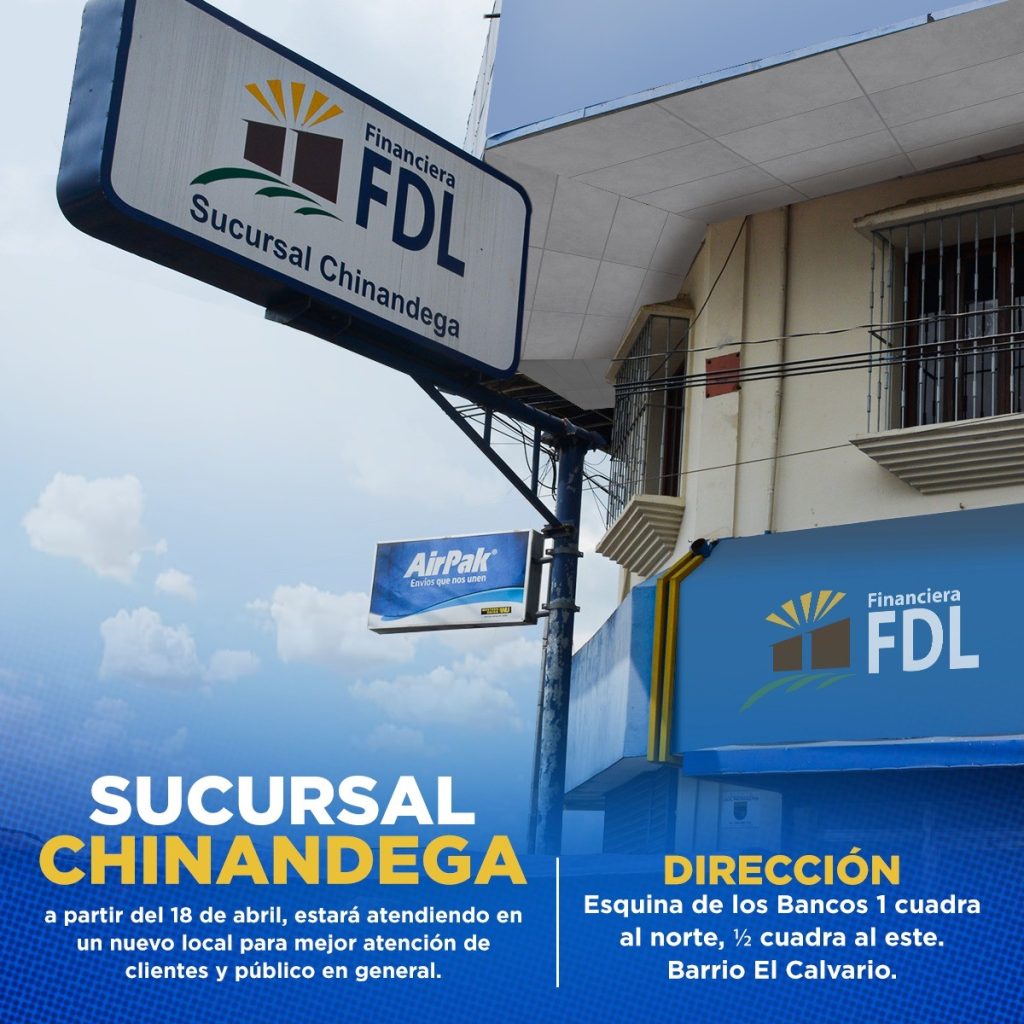 Nuevo local Sucursal Chinandega