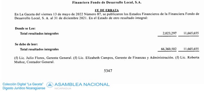Fe de Errata EEFF